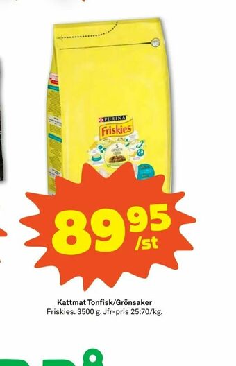 Stora Coop Kattmat Tonfisk/Grönsaker erbjuda