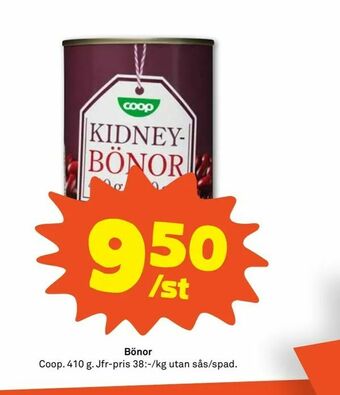 Stora Coop Bönor erbjuda