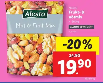 Lidl Frukt- & nötmix erbjuda