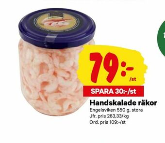 City Gross Handskalade räkor erbjuda