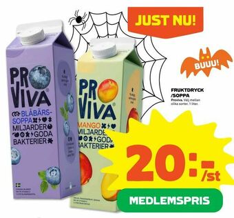 Stora Coop Fruktdryck /soppa erbjuda