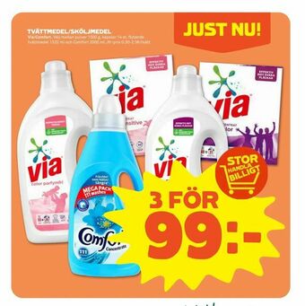 Stora Coop Tvättmedel/sköljmedel erbjuda