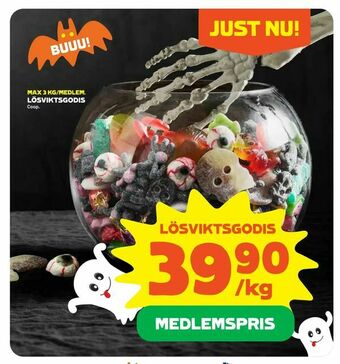 Stora Coop Lösviktsgodis erbjuda