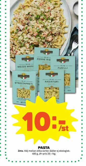 Stora Coop Pasta erbjuda