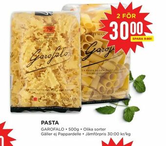 Willys Pasta erbjuda