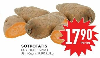 Willys Sötpotatis erbjuda