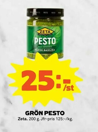 Stora Coop Grön pesto erbjuda