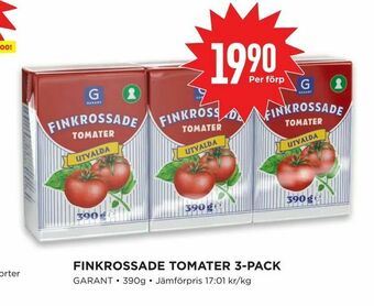 Willys Finkrossade tomater 3-pack erbjuda