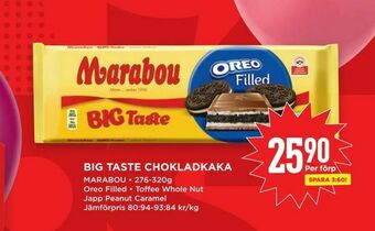 Big taste chokladkaka