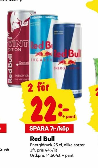 City Gross Red Bull erbjuda
