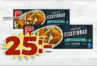 Matdax Frasiga fiskpinnar erbjuda