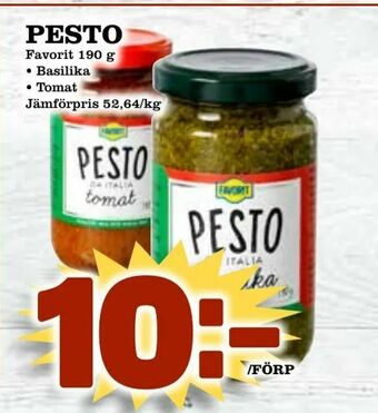 Matdax Pesto erbjuda