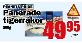 Matdax Panerade tigerräkor erbjuda