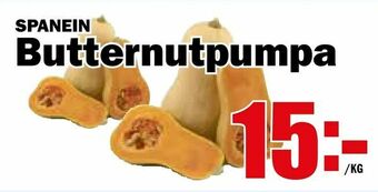 Matdax Butternutpumpa erbjuda