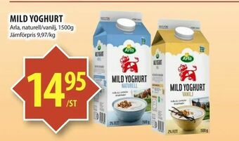 Matvärlden Tensta Mild yoghurt erbjuda