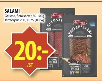 Matvärlden Tensta Salami erbjuda