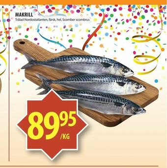 Matvärlden Tensta Makrill erbjuda
