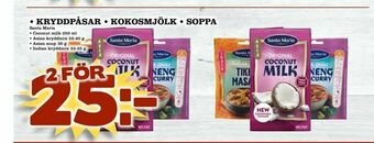 Matvärlden Tensta kryddpåsar • kokosmjölk • soppa erbjuda