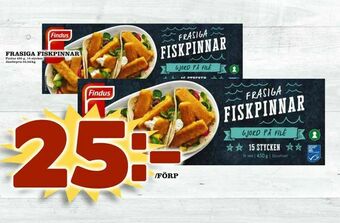 Matvärlden Tensta Frasiga fiskpinnar erbjuda