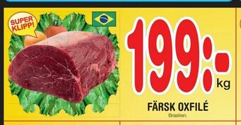 Nya Pulsen Färsk oxfilé erbjuda