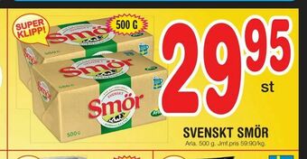 Nya Pulsen Svenskt smör erbjuda