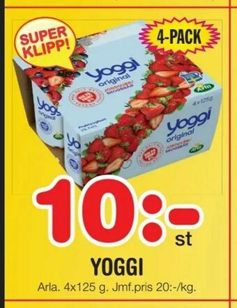 Nya Pulsen Yoggi erbjuda