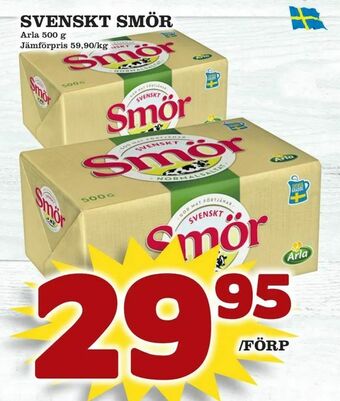 Nya Pulsen Svenskt smör erbjuda