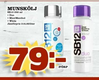 Nya Pulsen Munskölj erbjuda