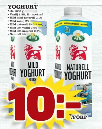 Nya Pulsen Yoghurt erbjuda