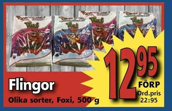 Supergrossen Flingor erbjuda
