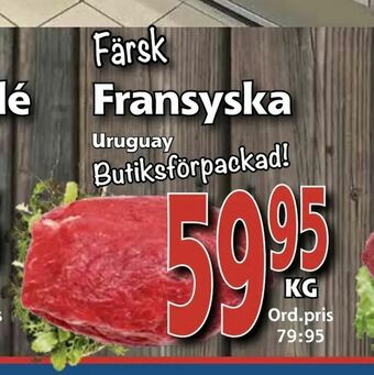 Supergrossen Fransyska erbjuda