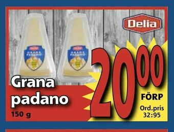 Supergrossen Grana padano erbjuda