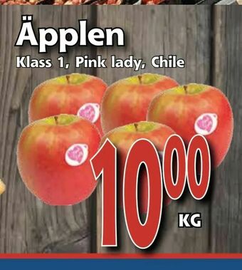 Supergrossen Äpplen erbjuda