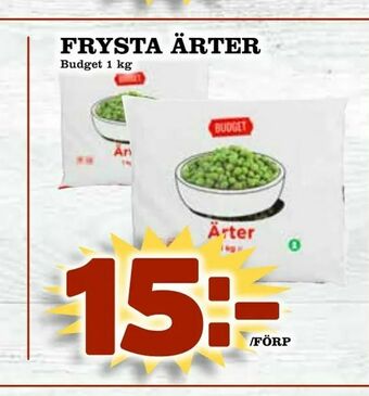 Frysta ärter