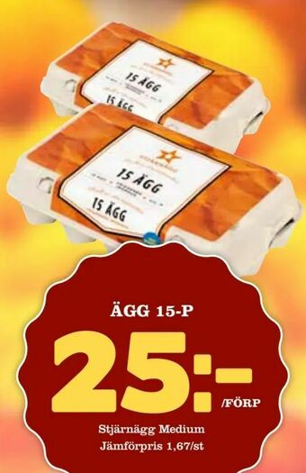 Supergrossen Ägg 15-p erbjuda