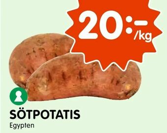 Tempo Sötpotatis erbjuda
