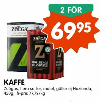 Tempo Kaffe erbjuda
