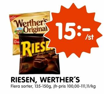 Riesen, werther's