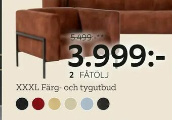 XXXLutz FÅTÖLJ erbjuda