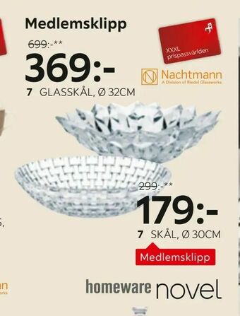 XXXLutz Skål, ø 30cm erbjuda