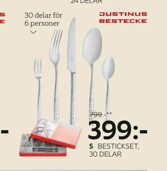 XXXLutz Bestickset, 30 delar erbjuda
