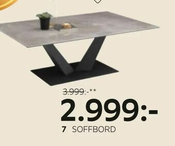 XXXLutz Soffbord erbjuda