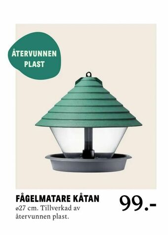 Fågelmatare kåtan