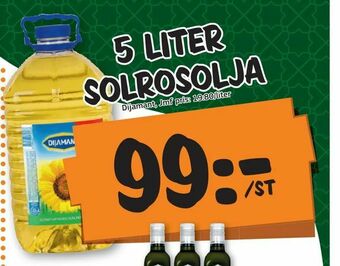 5 liter solrosolja