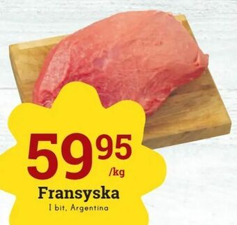 minmatbutik Fransyska erbjuda
