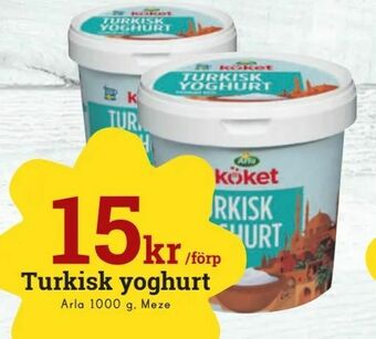 minmatbutik Turkisk yoghurt erbjuda