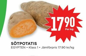 Willys Hemma Sötpotatis erbjuda