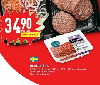 Willys Hemma Blandfärs erbjuda