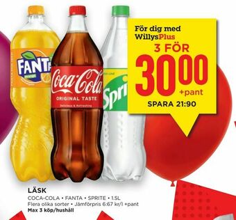 Willys Hemma Läsk erbjuda