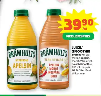 Stora Coop JUICE/SMOOTHIE erbjuda